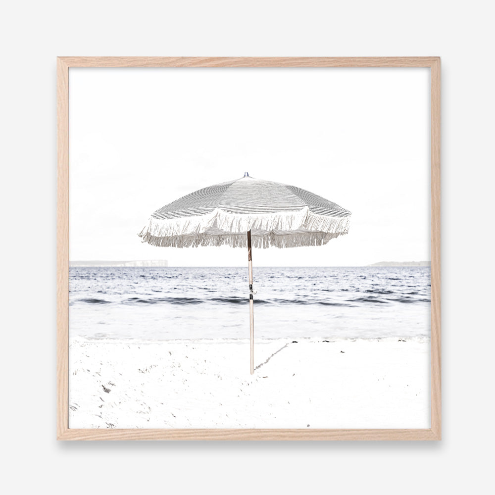 Shop Sun Parasol (Square) Photo Art Print a coastal themed photography wall art print from The Print Emporium wall artwork collection - Buy Australian made fine art poster and framed prints for the home and your interior decor, TPE-694-AP