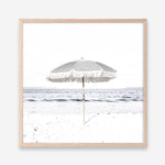 Shop Sun Parasol (Square) Photo Art Print a coastal themed photography wall art print from The Print Emporium wall artwork collection - Buy Australian made fine art poster and framed prints for the home and your interior decor, TPE-694-AP