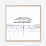 Shop Sun Parasol (Square) Photo Art Print a coastal themed photography wall art print from The Print Emporium wall artwork collection - Buy Australian made fine art poster and framed prints for the home and your interior decor, TPE-694-AP