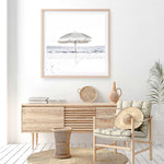 Shop Sun Parasol (Square) Photo Art Print a coastal themed photography wall art print from The Print Emporium wall artwork collection - Buy Australian made fine art poster and framed prints for the home and your interior decor, TPE-694-AP