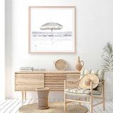 Shop Sun Parasol (Square) Photo Art Print a coastal themed photography wall art print from The Print Emporium wall artwork collection - Buy Australian made fine art poster and framed prints for the home and your interior decor, TPE-694-AP