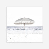 Shop Sun Parasol (Square) Photo Art Print a coastal themed photography wall art print from The Print Emporium wall artwork collection - Buy Australian made fine art poster and framed prints for the home and your interior decor, TPE-694-AP