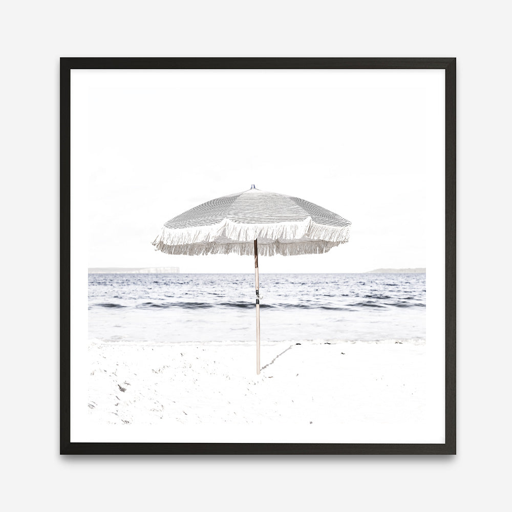 Shop Sun Parasol (Square) Photo Art Print a coastal themed photography wall art print from The Print Emporium wall artwork collection - Buy Australian made fine art poster and framed prints for the home and your interior decor, TPE-694-AP