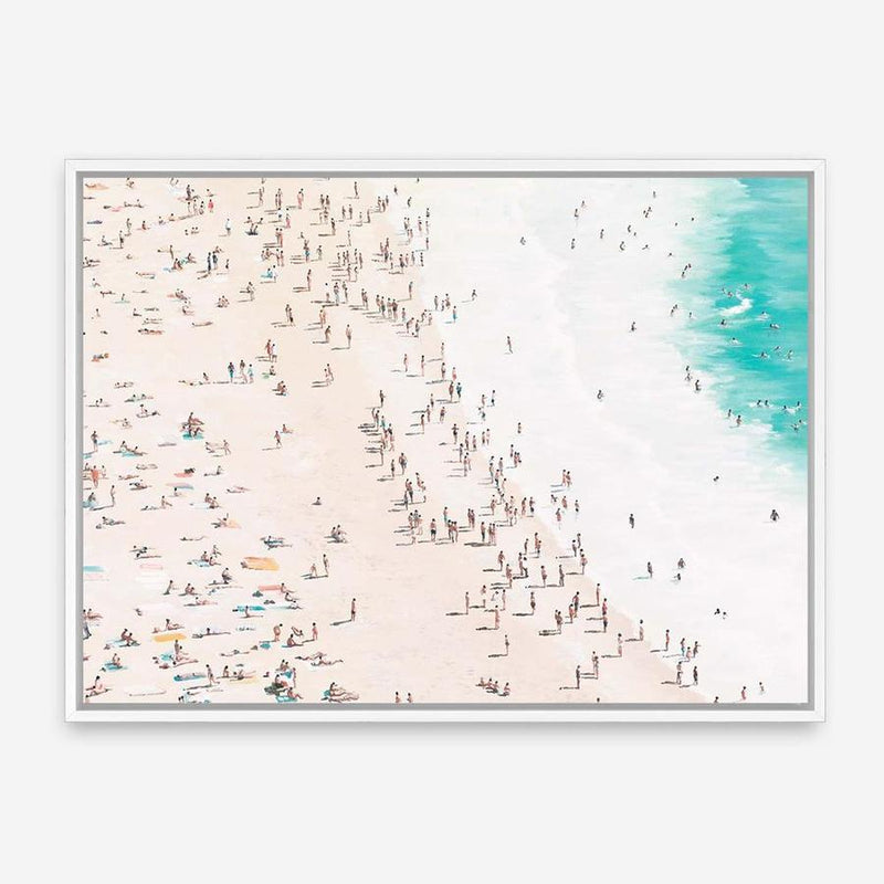 Shop Sun & Sky II Canvas Print a coastal themed painted framed canvas wall art print from The Print Emporium artwork collection - Buy Australian made fine art painting style stretched canvas prints for the home and your interior decor space, TPE-418-CA-35X46-NF