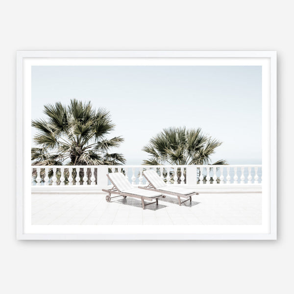 Shop Sun Terrace I Photo Art Print a coastal themed photography wall art print from The Print Emporium wall artwork collection - Buy Australian made fine art poster and framed prints for the home and your interior decor, TPE-1295-AP