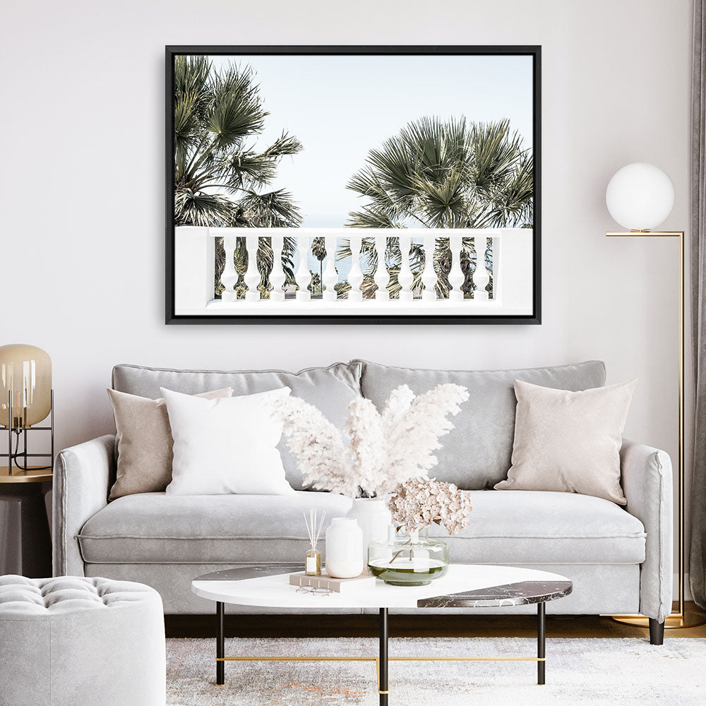 Shop Sun Terrace II Photo Canvas Print a coastal themed photography framed stretched canvas print from The Print Emporium wall artwork collection - Buy Australian made prints for the home and your interior decor space, TPE-1296-CA-35X46-NF