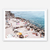 Shop Sunbaking in Salento Photo Art Print a coastal themed photography wall art print from The Print Emporium wall artwork collection - Buy Australian made fine art poster and framed prints for the home and your interior decor, TPE-1193-AP
