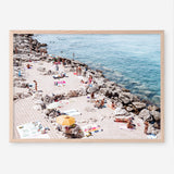 Shop Sunbaking in Salento Photo Art Print a coastal themed photography wall art print from The Print Emporium wall artwork collection - Buy Australian made fine art poster and framed prints for the home and your interior decor, TPE-1193-AP