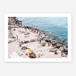 Shop Sunbaking in Salento Photo Art Print a coastal themed photography wall art print from The Print Emporium wall artwork collection - Buy Australian made fine art poster and framed prints for the home and your interior decor, TPE-1193-AP