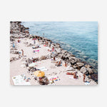 Shop Sunbaking in Salento Photo Canvas Print a coastal themed photography framed stretched canvas print from The Print Emporium wall artwork collection - Buy Australian made prints for the home and your interior decor space, TPE-1193-CA-35X46-NF