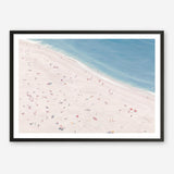 Shop Sunbathers Art Print a coastal themed painted wall art print from The Print Emporium wall artwork collection - Buy Australian made fine art painting style poster and framed prints for the home and your interior decor room, TPE-037-AP