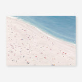 Shop Sunbathers Art Print a coastal themed painted wall art print from The Print Emporium wall artwork collection - Buy Australian made fine art painting style poster and framed prints for the home and your interior decor room, TPE-037-AP