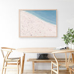 Shop Sunbathers Art Print a coastal themed painted wall art print from The Print Emporium wall artwork collection - Buy Australian made fine art painting style poster and framed prints for the home and your interior decor room, TPE-037-AP