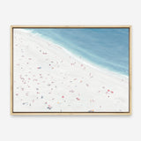 Shop Sunbathers II Canvas Print a coastal themed painted framed canvas wall art print from The Print Emporium artwork collection - Buy Australian made fine art painting style stretched canvas prints for the home and your interior decor space, TPE-061-CA-35X46-NF