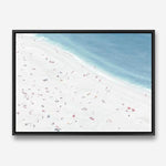 Shop Sunbathers II Canvas Print a coastal themed painted framed canvas wall art print from The Print Emporium artwork collection - Buy Australian made fine art painting style stretched canvas prints for the home and your interior decor space, TPE-061-CA-35X46-NF