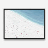 Shop Sunbathers II Canvas Print a coastal themed painted framed canvas wall art print from The Print Emporium artwork collection - Buy Australian made fine art painting style stretched canvas prints for the home and your interior decor space, TPE-061-CA-35X46-NF