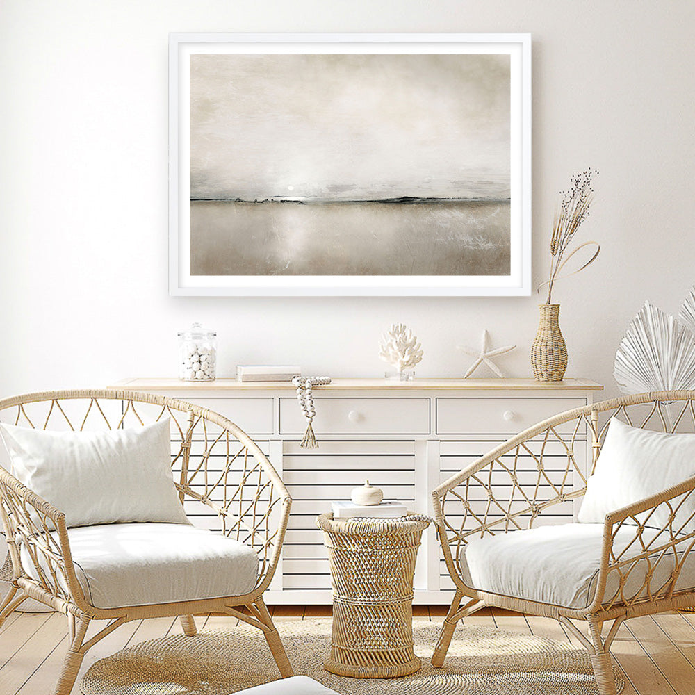 Shop Sunlight Bay Art Print a painted abstract themed wall art print from The Print Emporium wall artwork collection - Buy Australian made fine art painting style poster and framed prints for the home and your interior decor room, TPE-DH-141-AP