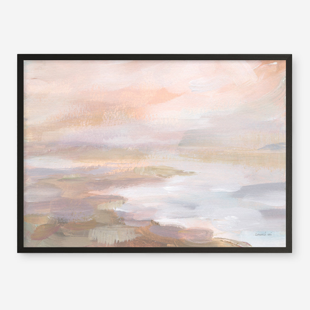 Shop Sunrise Coast Art Print a painted abstract themed wall art print from The Print Emporium wall artwork collection - Buy Australian made fine art painting style poster and framed prints for the home and your interior decor room, TPE-WA-70643-AP