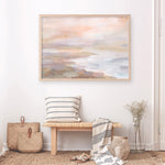 Shop Sunrise Coast Art Print a painted abstract themed wall art print from The Print Emporium wall artwork collection - Buy Australian made fine art painting style poster and framed prints for the home and your interior decor room, TPE-WA-70643-AP