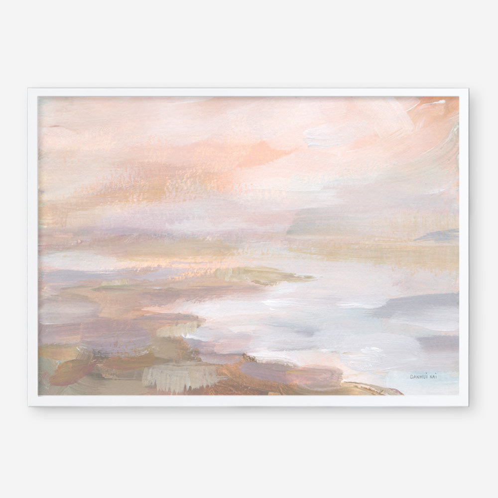Shop Sunrise Coast Art Print a painted abstract themed wall art print from The Print Emporium wall artwork collection - Buy Australian made fine art painting style poster and framed prints for the home and your interior decor room, TPE-WA-70643-AP