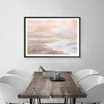 Shop Sunrise Coast Art Print a painted abstract themed wall art print from The Print Emporium wall artwork collection - Buy Australian made fine art painting style poster and framed prints for the home and your interior decor room, TPE-WA-70643-AP