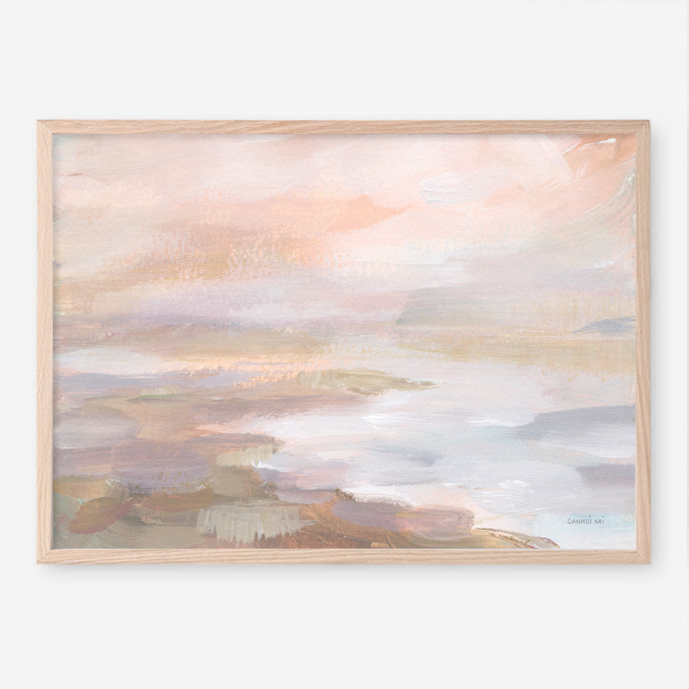 Shop Sunrise Coast Art Print a painted abstract themed wall art print from The Print Emporium wall artwork collection - Buy Australian made fine art painting style poster and framed prints for the home and your interior decor room, TPE-WA-70643-AP