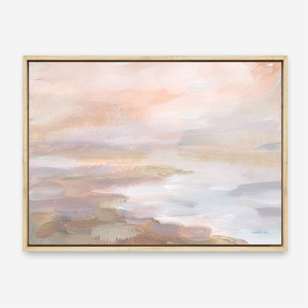 Shop Sunrise Coast Canvas Print a painted abstract themed framed canvas wall art print from The Print Emporium artwork collection - Buy Australian made fine art painting style stretched canvas prints for the home and your interior decor space, TPE-WA-70643-CA-35X46-NF
