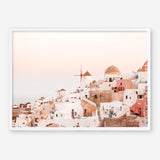 Shop Sunset in Santorini Photo Art Print a photography wall art print from The Print Emporium wall artwork collection - Buy Australian made fine art poster and framed prints for the home and your interior decor room, TPE-1301-AP