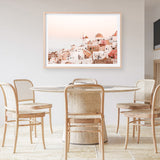 Shop Sunset in Santorini Photo Art Print a photography wall art print from The Print Emporium wall artwork collection - Buy Australian made fine art poster and framed prints for the home and your interior decor room, TPE-1301-AP