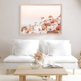 Shop Sunset in Santorini Photo Art Print a photography wall art print from The Print Emporium wall artwork collection - Buy Australian made fine art poster and framed prints for the home and your interior decor room, TPE-1301-AP