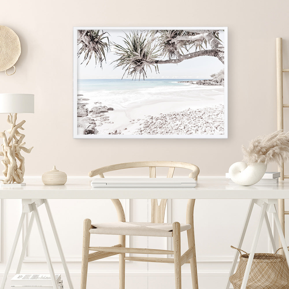Shop Sunshine Coast Photo Art Print a coastal themed photography wall art print from The Print Emporium wall artwork collection - Buy Australian made fine art poster and framed prints for the home and your interior decor, TPE-1082-AP