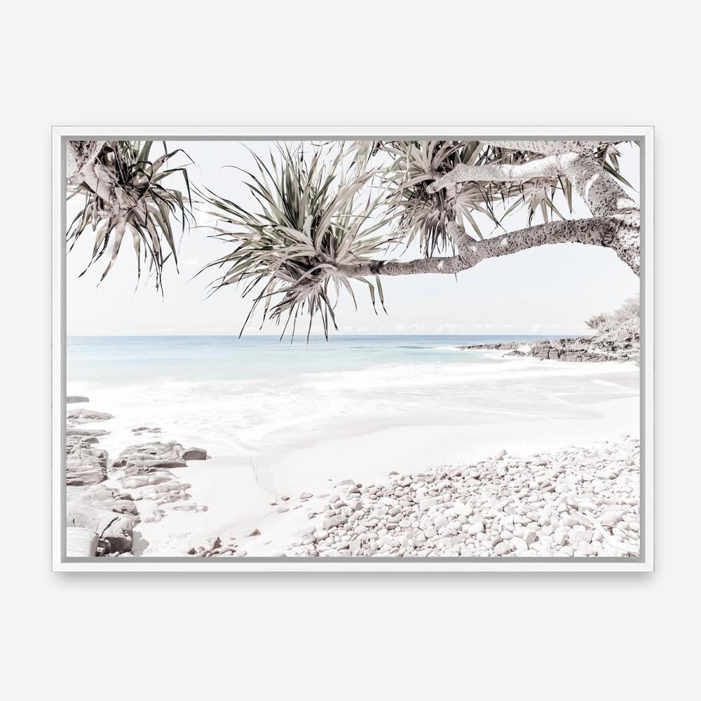 Shop Sunshine Coast Photo Canvas Print a coastal themed photography framed stretched canvas print from The Print Emporium wall artwork collection - Buy Australian made prints for the home and your interior decor space, TPE-1082-CA-35X46-NF