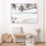Shop Sunshine Coast Photo Canvas Print a coastal themed photography framed stretched canvas print from The Print Emporium wall artwork collection - Buy Australian made prints for the home and your interior decor space, TPE-1082-CA-35X46-NF