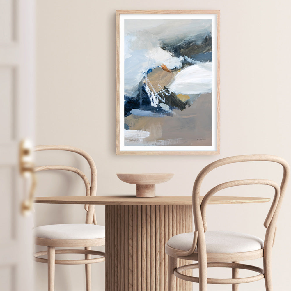 Shop Surfacing Art Print a painted abstract themed wall art print from The Print Emporium wall artwork collection - Buy Australian made fine art painting style poster and framed prints for the home and your interior decor room, TPE-WA-70537-AP