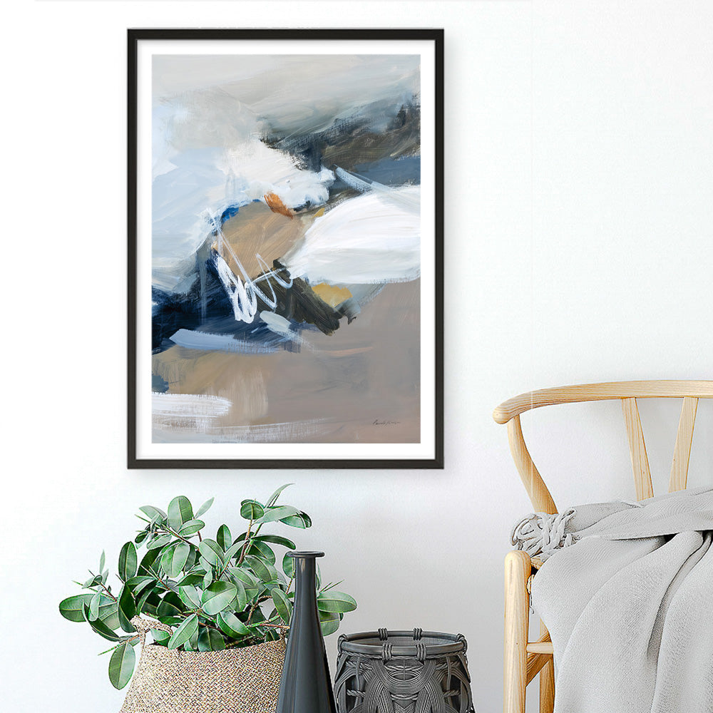 Shop Surfacing Art Print a painted abstract themed wall art print from The Print Emporium wall artwork collection - Buy Australian made fine art painting style poster and framed prints for the home and your interior decor room, TPE-WA-70537-AP