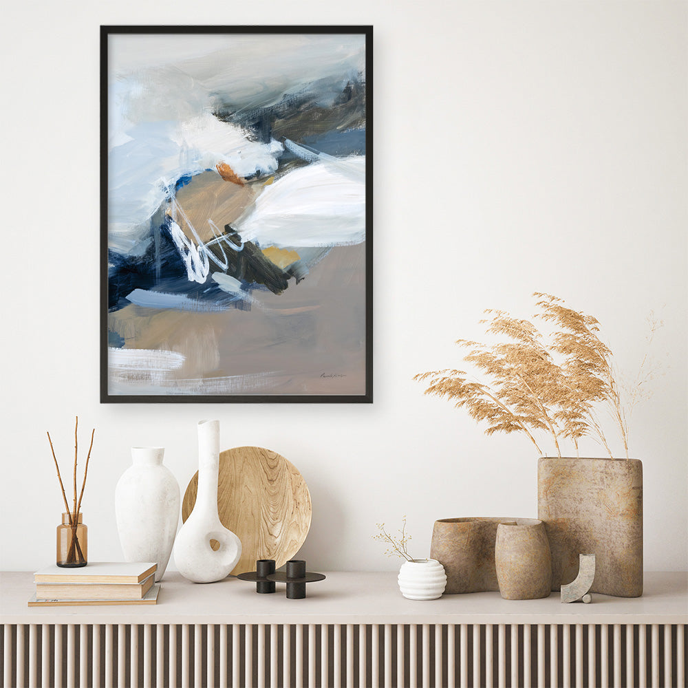 Shop Surfacing Art Print a painted abstract themed wall art print from The Print Emporium wall artwork collection - Buy Australian made fine art painting style poster and framed prints for the home and your interior decor room, TPE-WA-70537-AP
