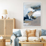 Shop Surfacing Canvas Print a painted abstract themed framed canvas wall art print from The Print Emporium artwork collection - Buy Australian made fine art painting style stretched canvas prints for the home and your interior decor space, TPE-WA-70537-CA-35X46-NF