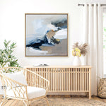 Shop Surfacing (Square) Canvas Print a painted abstract themed framed canvas wall art print from The Print Emporium artwork collection - Buy Australian made fine art painting style stretched canvas prints for the home and your interior decor space, TPE-WA-70537-CA-40X40-NF