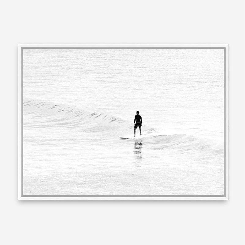 Shop Surfer Photo Canvas Print a coastal themed photography framed stretched canvas print from The Print Emporium wall artwork collection - Buy Australian made prints for the home and your interior decor space, TPE-614-CA-35X46-NF