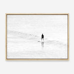 Shop Surfer Photo Canvas Print a coastal themed photography framed stretched canvas print from The Print Emporium wall artwork collection - Buy Australian made prints for the home and your interior decor space, TPE-614-CA-35X46-NF