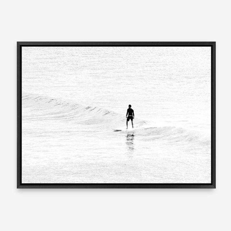 Shop Surfer Photo Canvas Print a coastal themed photography framed stretched canvas print from The Print Emporium wall artwork collection - Buy Australian made prints for the home and your interior decor space, TPE-614-CA-35X46-NF