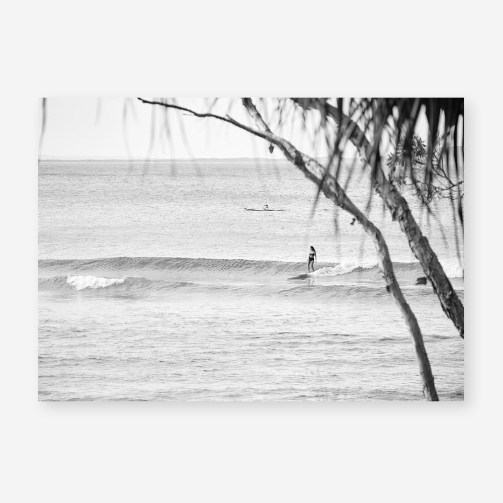 Shop Surfing At Noosa Photo Art Print a coastal themed photography wall art print from The Print Emporium wall artwork collection - Buy Australian made fine art poster and framed prints for the home and your interior decor, TPE-1228-AP