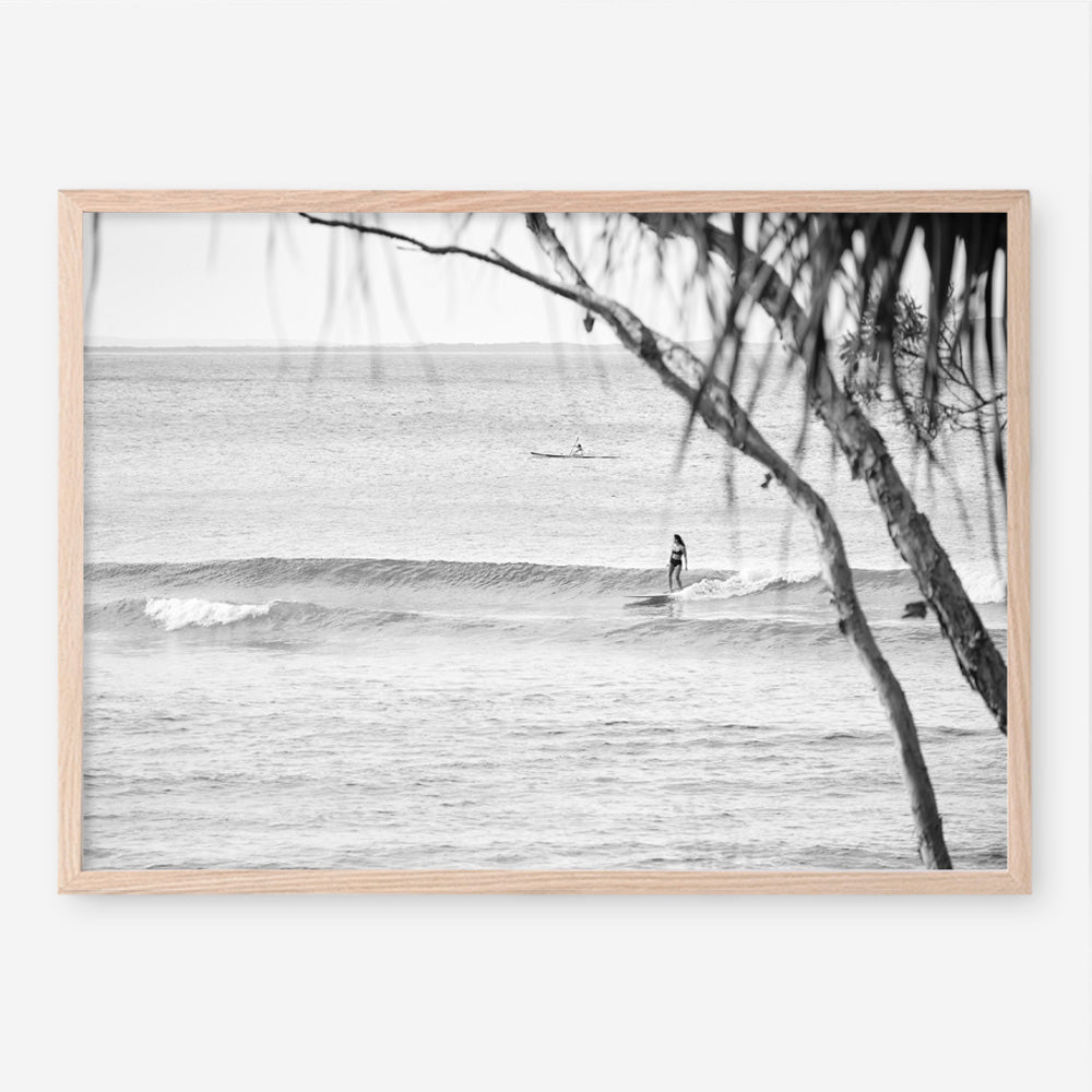 Shop Surfing At Noosa Photo Art Print a coastal themed photography wall art print from The Print Emporium wall artwork collection - Buy Australian made fine art poster and framed prints for the home and your interior decor, TPE-1228-AP