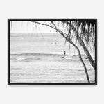 Shop Surfing At Noosa Photo Canvas Print a coastal themed photography framed stretched canvas print from The Print Emporium wall artwork collection - Buy Australian made prints for the home and your interior decor space, TPE-1228-CA-35X46-NF