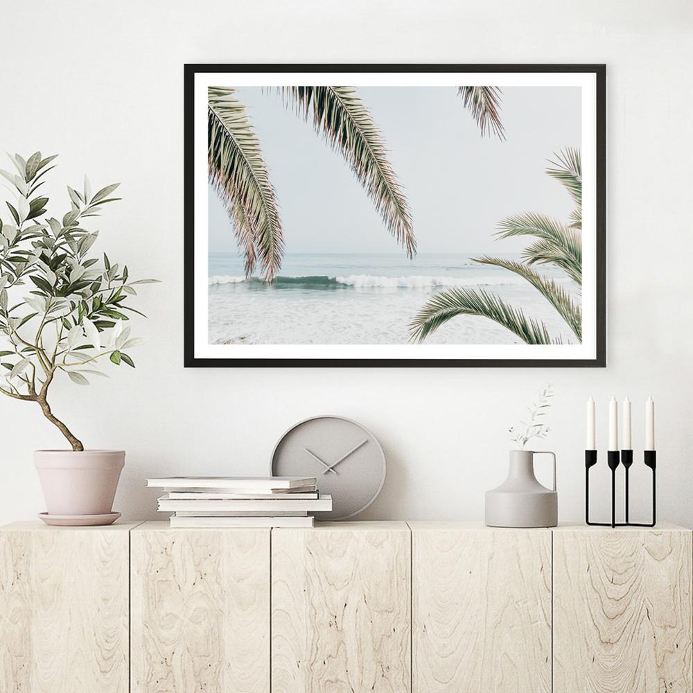 Shop Swaying Palms Photo Art Print a coastal themed photography wall art print from The Print Emporium wall artwork collection - Buy Australian made fine art poster and framed prints for the home and your interior decor, TPE-1196-AP