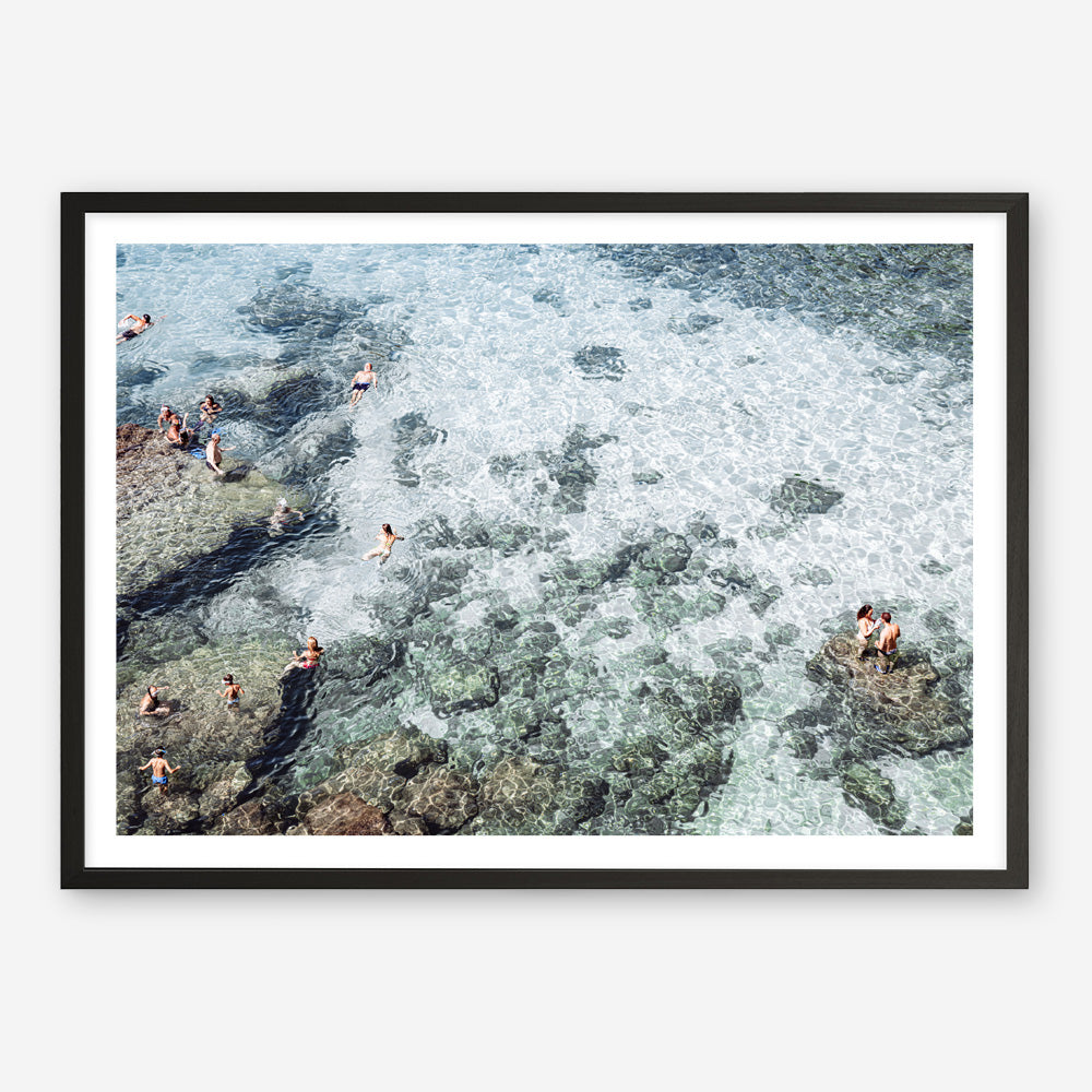 Shop Swimming in Puglia Photo Art Print a coastal themed photography wall art print from The Print Emporium wall artwork collection - Buy Australian made fine art poster and framed prints for the home and your interior decor, TPE-1222-AP