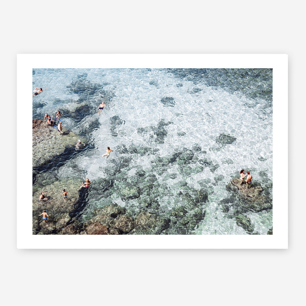 Shop Swimming in Puglia Photo Art Print a coastal themed photography wall art print from The Print Emporium wall artwork collection - Buy Australian made fine art poster and framed prints for the home and your interior decor, TPE-1222-AP