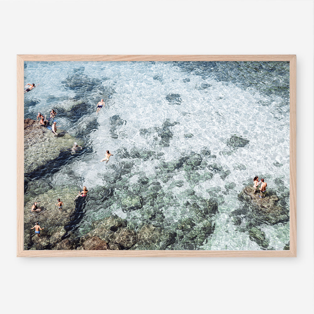 Shop Swimming in Puglia Photo Art Print a coastal themed photography wall art print from The Print Emporium wall artwork collection - Buy Australian made fine art poster and framed prints for the home and your interior decor, TPE-1222-AP