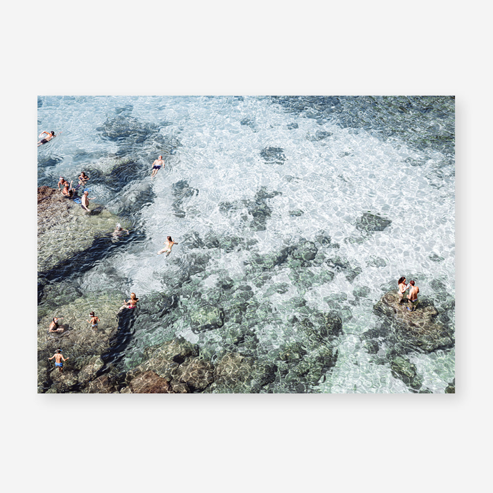 Shop Swimming in Puglia Photo Art Print a coastal themed photography wall art print from The Print Emporium wall artwork collection - Buy Australian made fine art poster and framed prints for the home and your interior decor, TPE-1222-AP