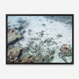 Shop Swimming in Puglia Photo Canvas Print a coastal themed photography framed stretched canvas print from The Print Emporium wall artwork collection - Buy Australian made prints for the home and your interior decor space, TPE-1222-CA-35X46-NF